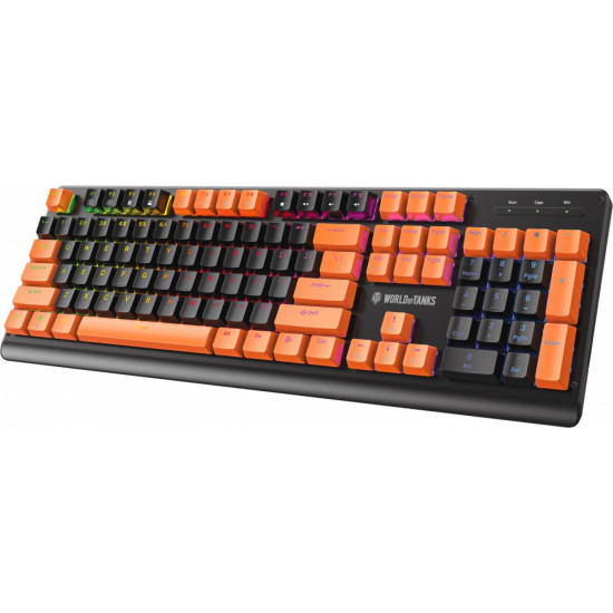 Mechanical keyboard for gamers DESTROYER WT300 illuminated - limited edition WORLD OF TANKS