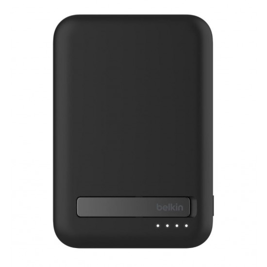 Powerbank with stand 8000mAh Qi2 MagSafe Black