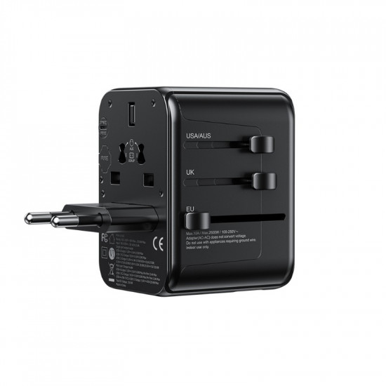 Charger/travel adapter EU/UK/US/AU