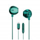 Wired headphones HiFi Lightning green