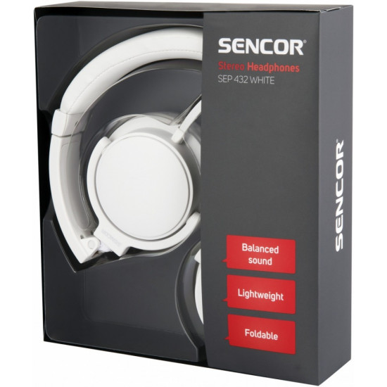 Headphone SEP 432 WHITE 20Hz-20kHz, 32ohm