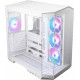 MAG PANO 100R PZ WHITE TEMPERED GLASS