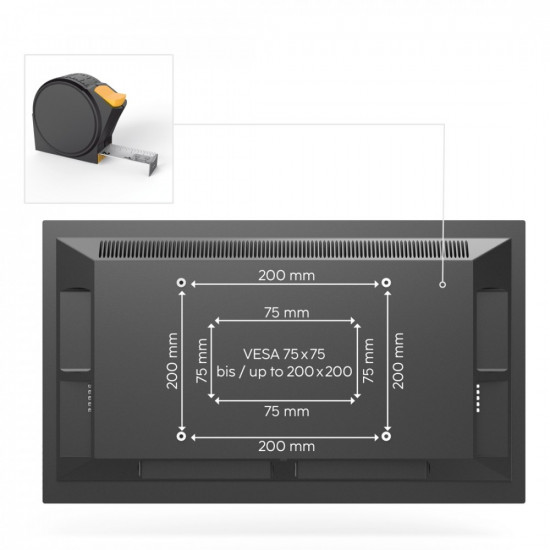 TV holder LCD/LED vesa 200x200 48 inch