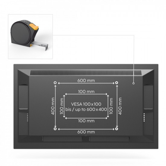 TV holder scissor arms