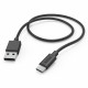 usb cable usb-A usb-C black