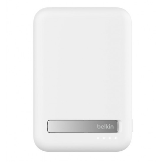 Powerbank with stand 10000mAh Qi2 MagSafe White