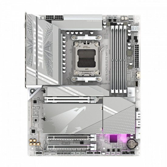 Motherboard X870 A ELITE WF7 ICE AM 5 4DDR5 HDMI/USB-C ATX