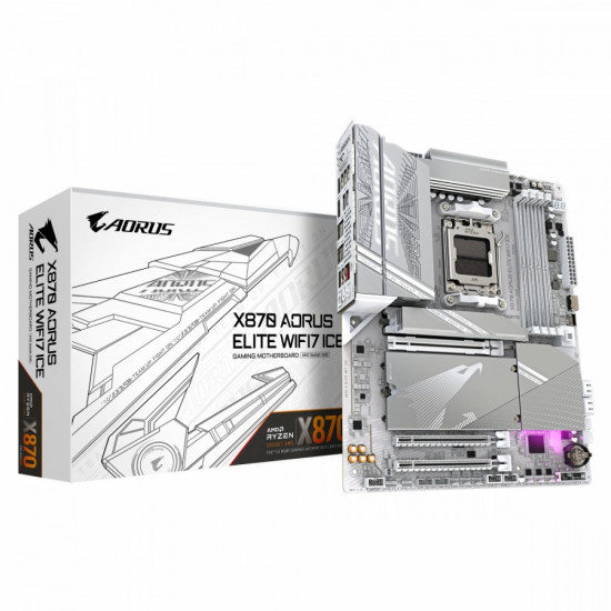 Motherboard X870 A ELITE WF7 ICE AM 5 4DDR5 HDMI/USB-C ATX