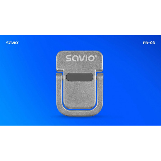 Laptop kickstand PB-03 SAVIO, silver