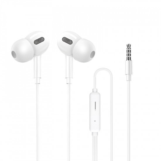 Wired headphones HiFi USB-C white