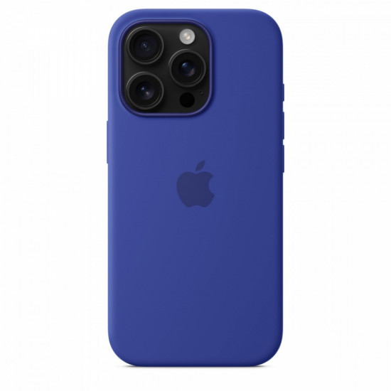 Silicone case with MagSafe for iPhone 16 Pro - Ultramarine