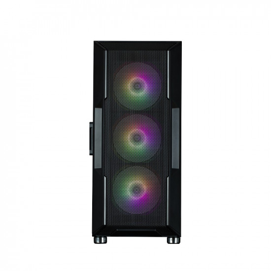 Case I3 Neo ATX Mid Tower Black ARGB fan x4