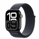 Watch Series 10 GPS 42 mm Jet Black Aluminium Case with Ink Sport Loop