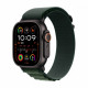 Watch Ultra 2 GPS + Cellular 49 mm Black Titanium Case with Dark Green Alpine Loop - Small