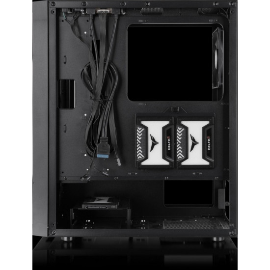 PC case Versa XM1 Black Steel 120mm Fan USB3.0 - black