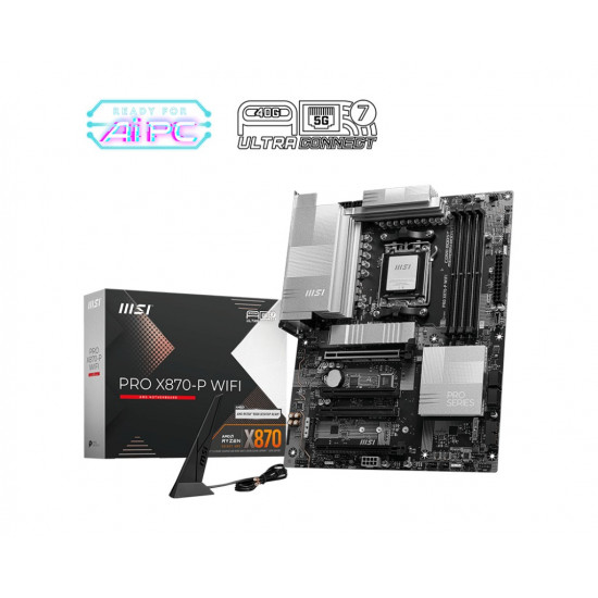 Motherboard PRO X870-P WIFI AM5 4DDR5 ATX