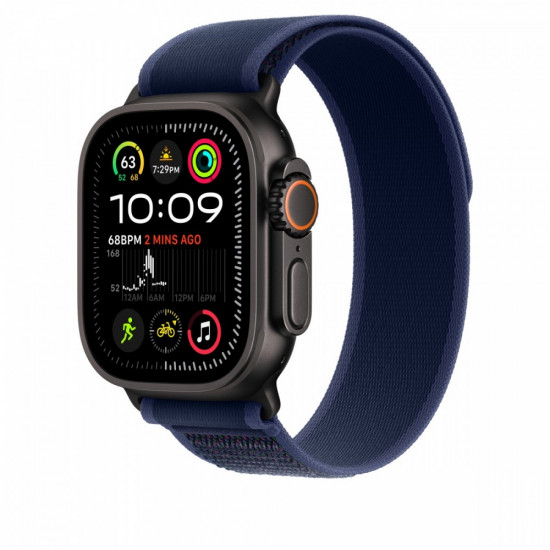 Blue Trail Loop 49 mm - M/L - Black Titanium Finish