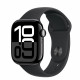 Watch Series 10 GPS + Cellular 42 mm Jet Black Aluminium Case with Black Sport Band - S/M