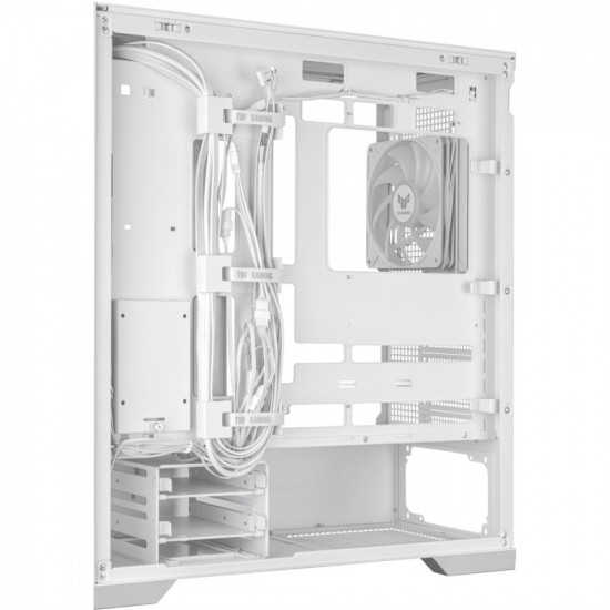 PC case TUF Gaming GT302 Tempered Glass ARGB EATX white