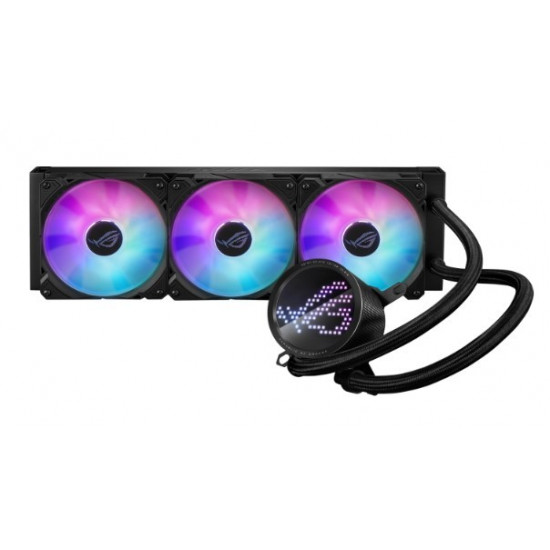 Cooling system ROG Ryuo III 360 LCD/3x120mm/ARGB/Black 