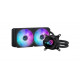 Cooling system ROG Strix LC III 240 LCD/2x120mm/ARGB/Black 