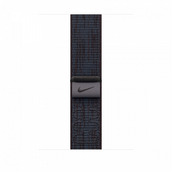 Black/Blue Nike Sport Loop 46 mm