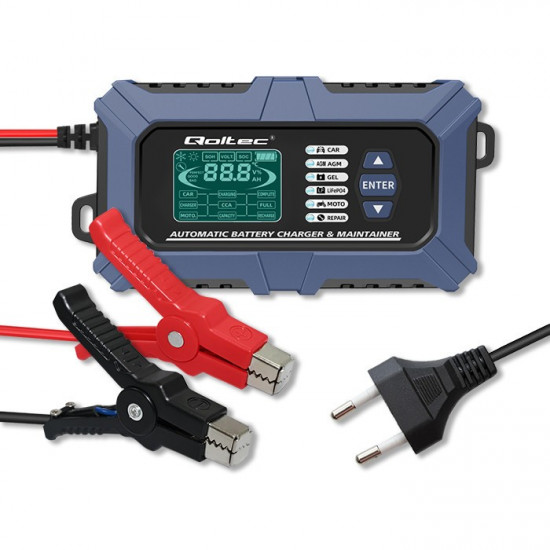 Charger with battery tester 12V 6A repair fu