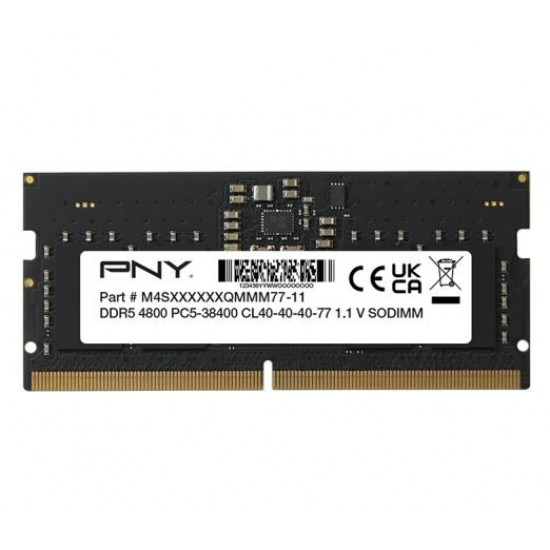 Notebook memory 16GB DDR5 SODIMM 4800 MN16GSD54800-BLK