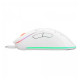 Wireless gaming mouse Nemesis M700 battery 8000 DPI 7P RGB LED programmable buttons white