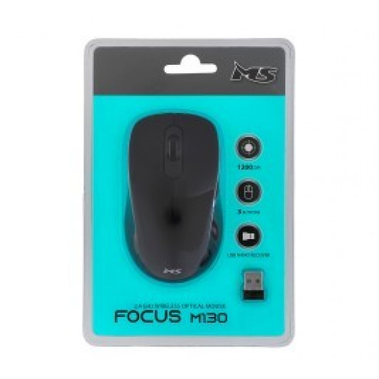 Wireless mouse Focus M130 1200 DPI black