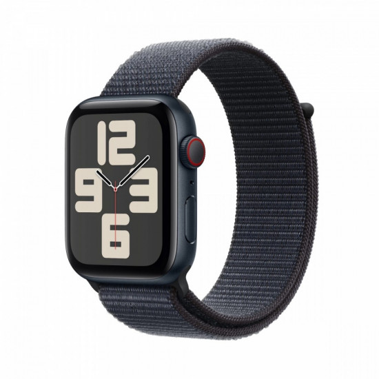 Watch SE GPS + Cellular 44 mm Midnight Aluminium Case with Ink Sport Loop