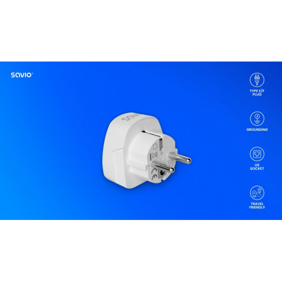 Travel adapter AP-01 SAVIO