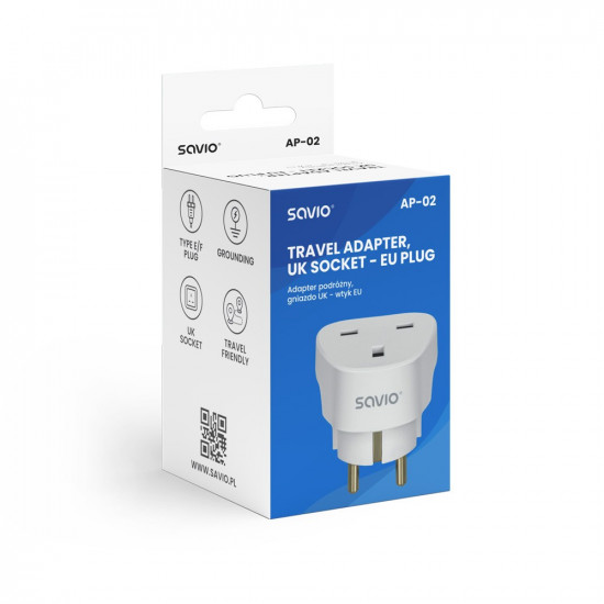 Travel adapter ap-02 SAVIO