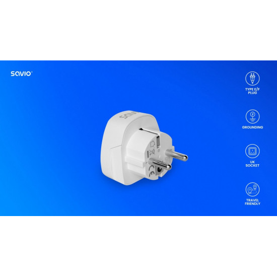 Travel adapter ap-02 SAVIO