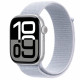 Watch Series 10 GPS + Cellular 46 mm Silver Aluminium Case with Blue Cloud Sport Loop