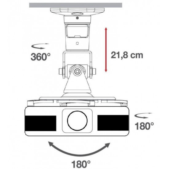 Cilling projector holder 22cm 10kg