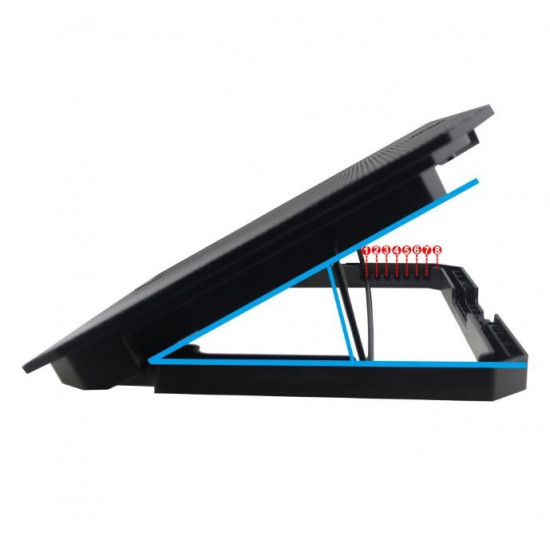 Laptop cooling stand up to 17-inch