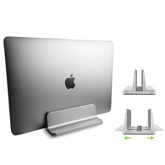 Vertical laptop stand