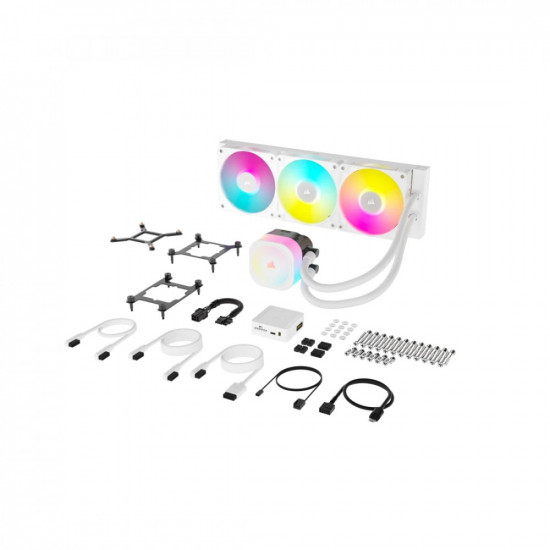 CPU Cooling iCUE LINK TITAN 360 RX RGB AIO 360mm White