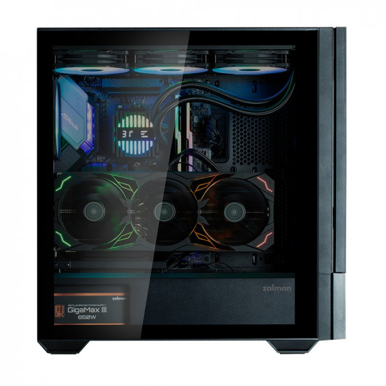 Case Z10DS Black ATX Mid Tower ARGB Fan 