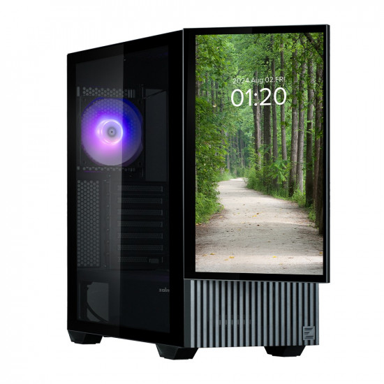 Case Z10DS Black ATX Mid Tower ARGB Fan 