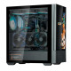 Case Z10DS Black ATX Mid Tower ARGB Fan 