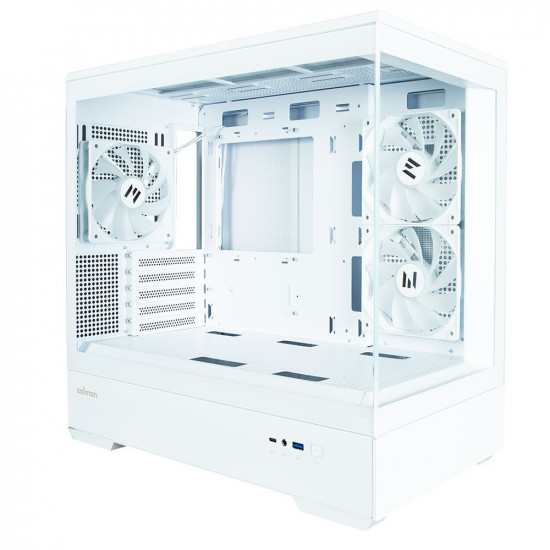 Case P30 V2 MicroATX Mini Tower 3 FansRGB White