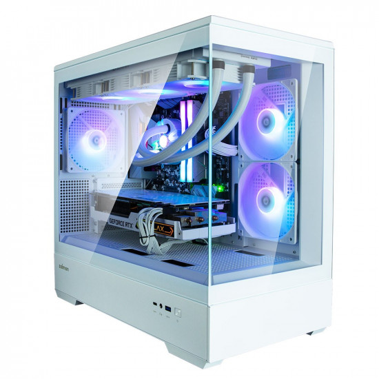 Case P30 V2 MicroATX Mini Tower 3 FansRGB White