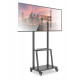  Mobile stand 32-70 inch 70kg with AV Pivot shelf