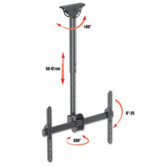 Cilling projector holder 37-70inch 50kg regulation