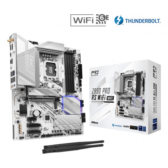 Motherboard Z890 PRO RS WIFI WHITE ATX