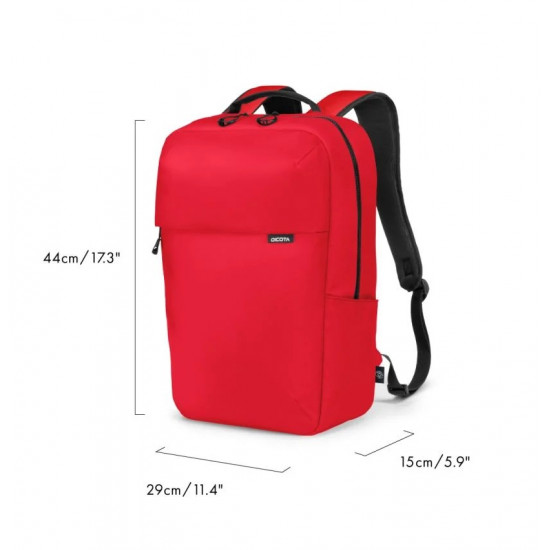 Backpack COMMUTER 13-16 inches red