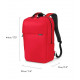 Backpack COMMUTER 13-16 inches red