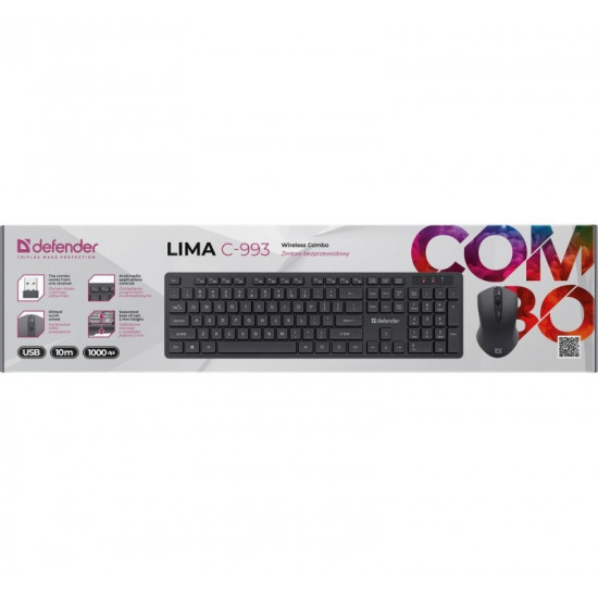 SET KEYBOARD AND MOUSE LIMA C-993 RF